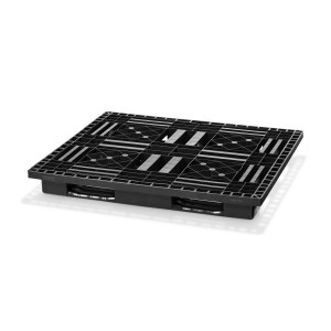 Con su característico diseño alado, el palet Eco P3 es adecuado para el transporte de sacos.