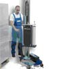 Envolvedora semi-automática con carro de preestiro Wrapman
