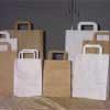 Bolsas de papel por las cotidianas bolsas de plástico.