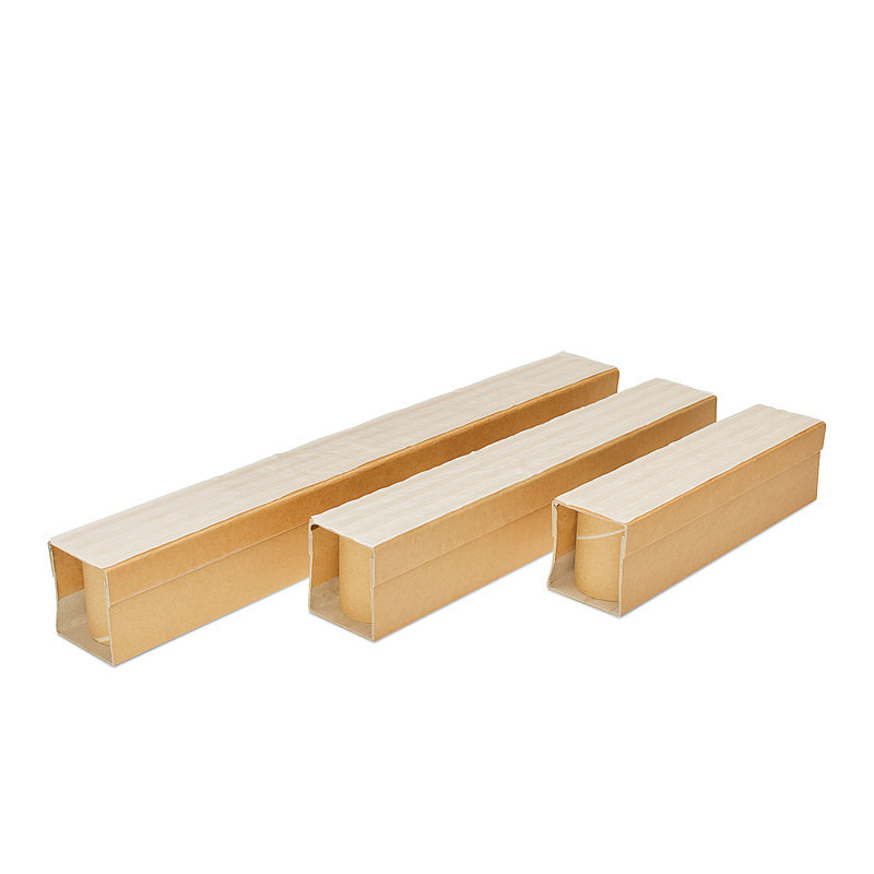 Patines de cartón compacto, adhesivos