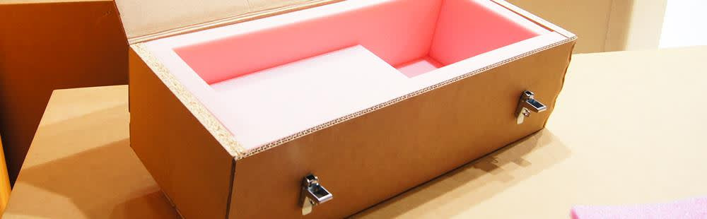 Embalaje mixto cartón - madera