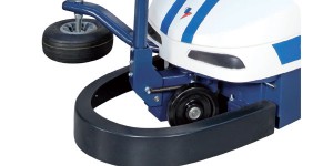 Parachoques frontal de emergencia para parada inmediata a través del freno motor